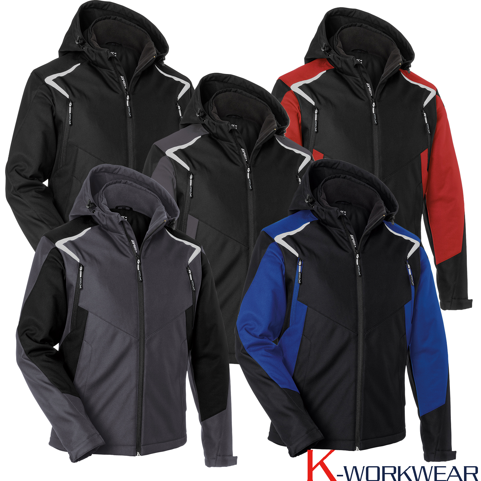 Kübler® Winter Arbeitsschutz 1325 GmbH – Bannenberg Softshell Jacke AT
