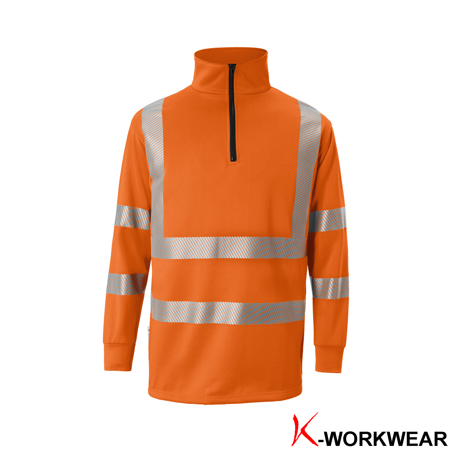 Kübler® REFLECTIQ Zip-Sweater PSA 2 AT – Bannenberg GmbH Arbeitsschutz
